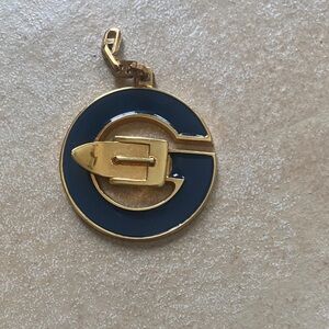 Gucci Blue and Gold Pendant